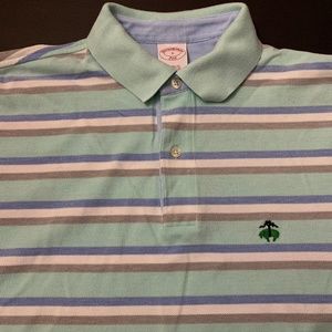 Brooks Brothers Golf Shirt Stripes Small Polo